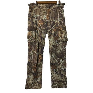 Men’s Camo Pants Size Medium ( 32 X 29) Cargo Adjustable Waist Game winner